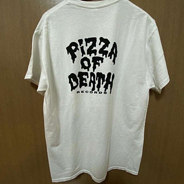 HIGH!STANDARD(ハイスタンダード)の専用PIZZA OF DEATH ロゴTシャツ Lサイズ ３枚セット USED品 エンタメ/ホビーのタレントグッズ(ミュージシャン)の商品写真