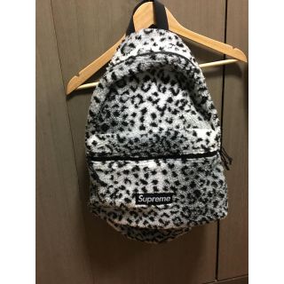 シュプリーム(Supreme)のSupreme Leopard Fleece Bag 17aw(バッグパック/リュック)