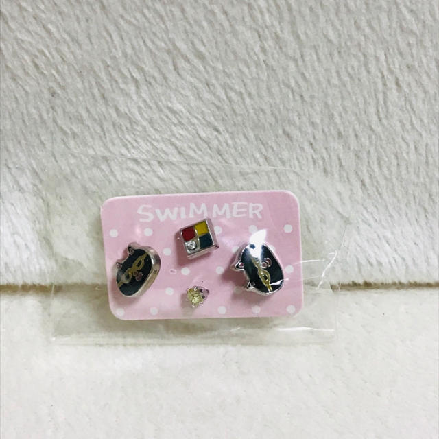 SWIMMER(スイマー)の新品 スイマー 黒猫 ピアス レディースのアクセサリー(ピアス)の商品写真