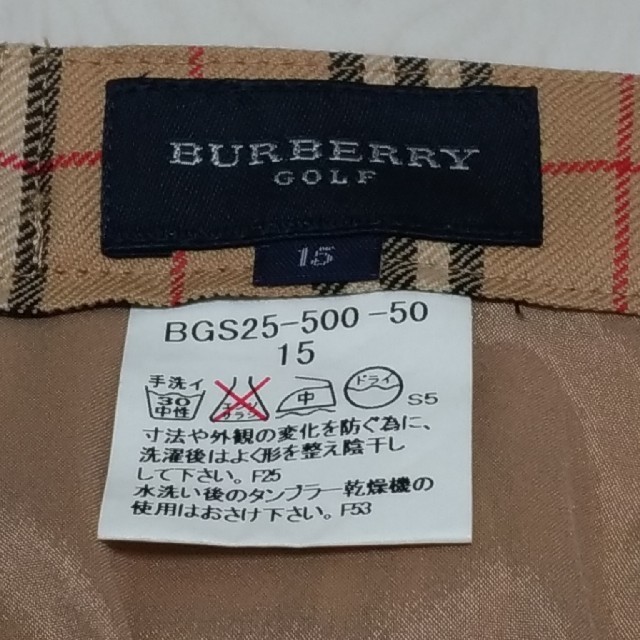 BURBERRY(バーバリー)の未使用品タグ付き◇Burberry　GOLF　スカート風　キュロット　73cm スポーツ/アウトドアのゴルフ(ウエア)の商品写真