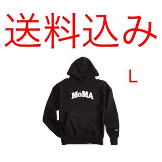 モマ(MOMA)の日本未発売カラー Moma Champion Hoodie L Black(パーカー)