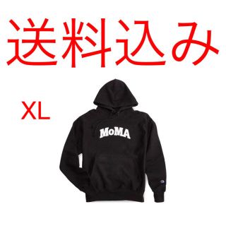 モマ(MOMA)の日本未発売カラー Moma Champion Hoodie XL Black(パーカー)