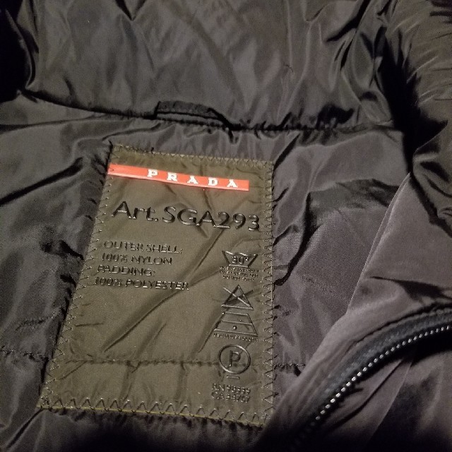 PRADA、ダウンお値下げ35000円~30000円???? - ダウンジャケット お値下げ!PRADA ロゴジャケット