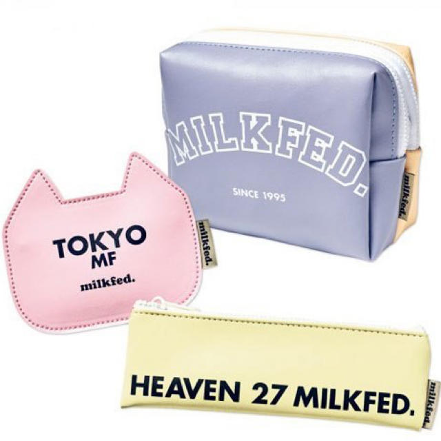 MILKFED.(ミルクフェド)のmini 付録 レディースのファッション小物(ポーチ)の商品写真