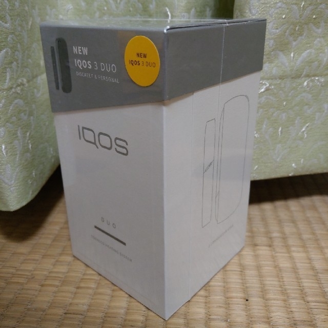 IQOS(アイコス)のアイコス3 duo ブラック メンズのファッション小物(タバコグッズ)の商品写真