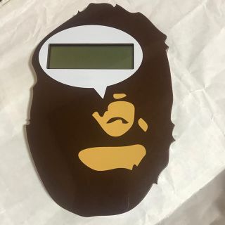 アベイシングエイプ(A BATHING APE)のbape時計(掛時計/柱時計)