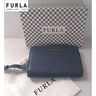 フルラ(Furla)の★*゜Furla/レザーキーリング付きラウンドファスナー⚫︎小銭入れ✨(コインケース)