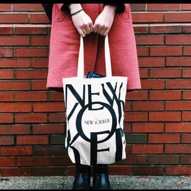 The New Yorker キャンバス トートバッグ＊ニューヨーカー | フリマアプリ ラクマ