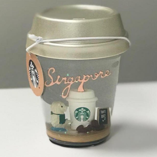 Starbucks Coffee(スターバックスコーヒー)の海外スタバ♡スターバックスシンガポール限定スノードーム♡マーライオン日本未発売 インテリア/住まい/日用品のインテリア小物(置物)の商品写真