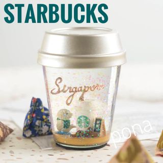 スターバックスコーヒー(Starbucks Coffee)の海外スタバ♡スターバックスシンガポール限定スノードーム♡マーライオン日本未発売(置物)