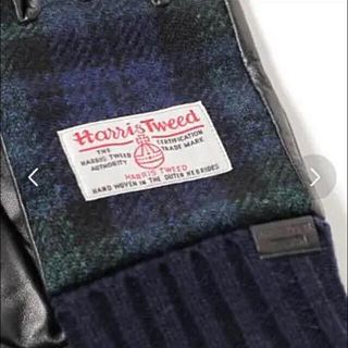 ハリスツイード(Harris Tweed)の新品未使用タグ付き　定価9,000円　MENS グローブ(手袋)