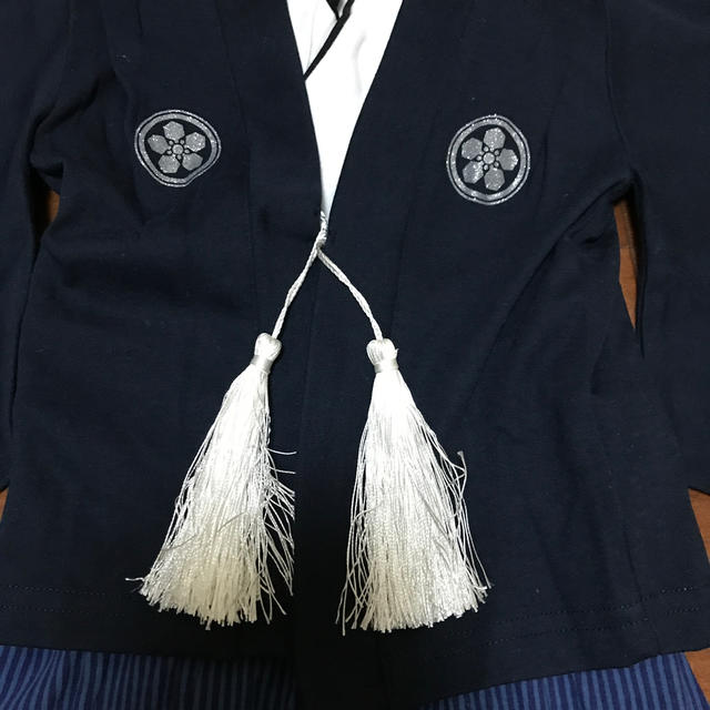 専用♡袴ロンパース キッズ/ベビー/マタニティのベビー服(~85cm)(和服/着物)の商品写真