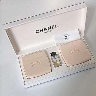 シャネル(CHANEL)のCHANEL シャネル　N°5　香水 石鹸セット(香水(女性用))