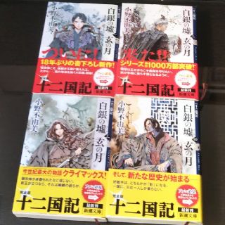 白銀の墟　玄の月　4巻セット(文学/小説)