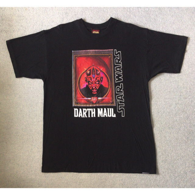 FEAR OF GOD(フィアオブゴッド)の希少 90s vintage Schick DARTH MAUL Tee メンズのトップス(Tシャツ/カットソー(半袖/袖なし))の商品写真