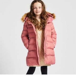 ユニクロ(UNIQLO)の新品タグ付き ユニクロ ウォームパデットコート 女の子 110(ジャケット/上着)