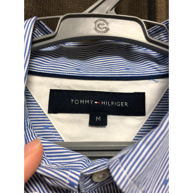 TOMMY HILFIGER(トミーヒルフィガー)のトミーヒルフィガー　ワイシャツ メンズのトップス(シャツ)の商品写真