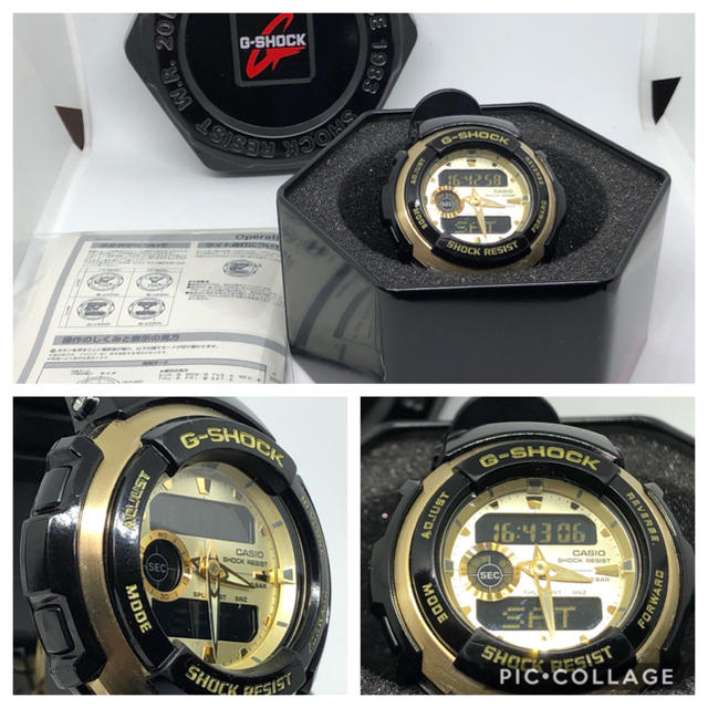 G-SHOCK - CASIO G-SHOCK 腕時計 G-300G 反転液晶採用モデル ゴールド♪の通販