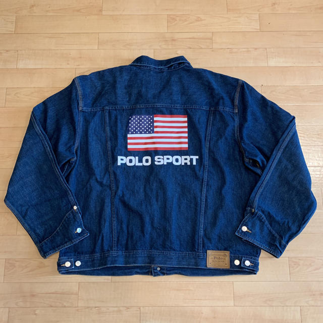 新品 POLO SPORT ポロスポーツ Gジャン XXL デニムジャケット | フリマアプリ ラクマ