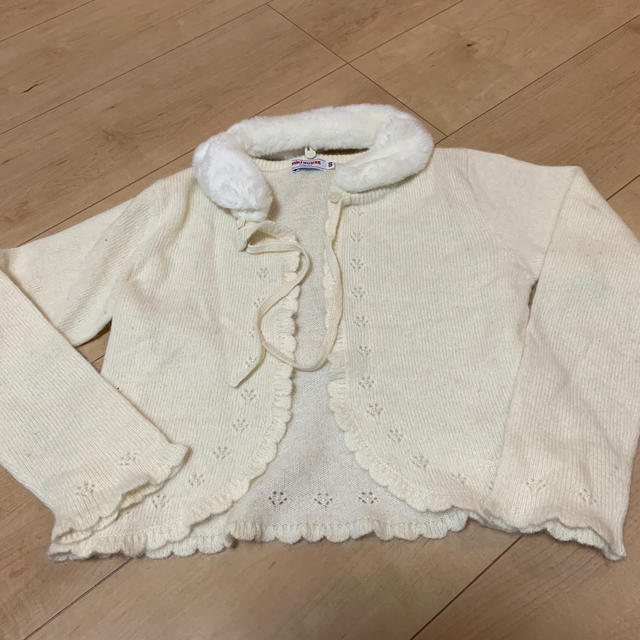 mikihouse(ミキハウス)のミキハウス　カーディガン キッズ/ベビー/マタニティのキッズ服女の子用(90cm~)(その他)の商品写真