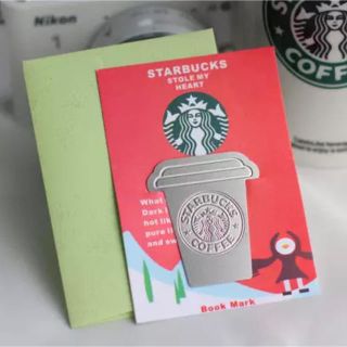 スターバックスコーヒー(Starbucks Coffee)の【New!】スターバックス ブッククリップ(しおり/ステッカー)