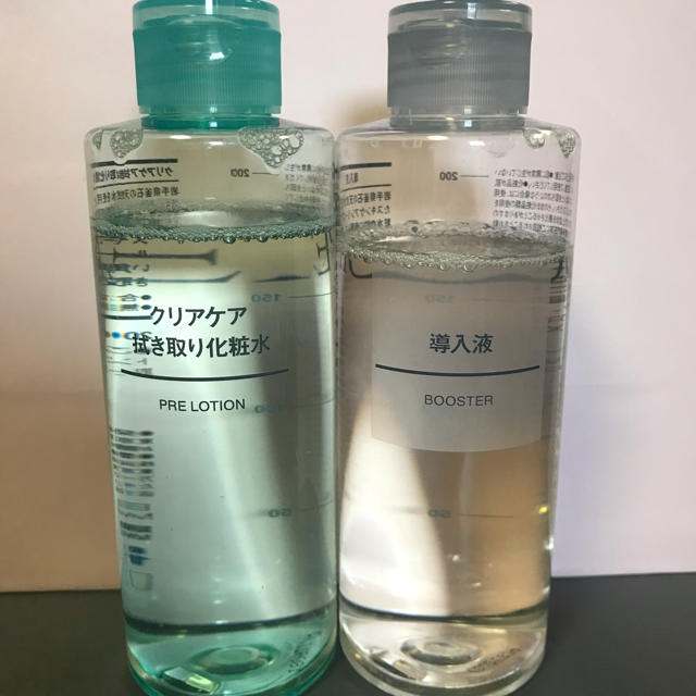 MUJI (無印良品)(ムジルシリョウヒン)の無印良品 拭き取り化粧水＆導入液 コスメ/美容のスキンケア/基礎化粧品(化粧水/ローション)の商品写真