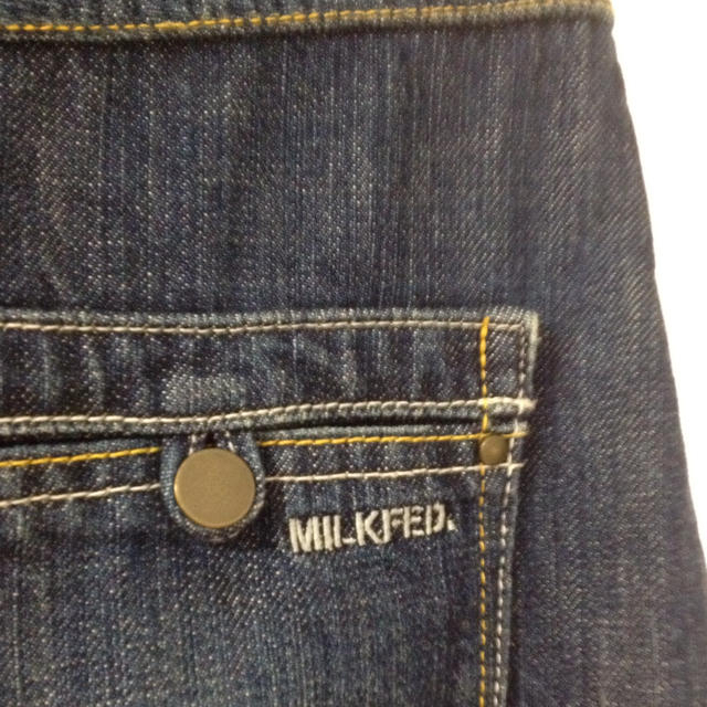 MILKFED.(ミルクフェド)のmilkfed デニムワンピ レディースのワンピース(ひざ丈ワンピース)の商品写真