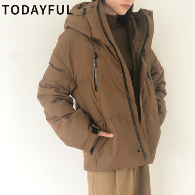 TODAYFUL - 今季物★新品未開封★Todayful フーディーダウンジャケット 38の通販 by ame no oto ☔️｜トゥデイフルならラクマ