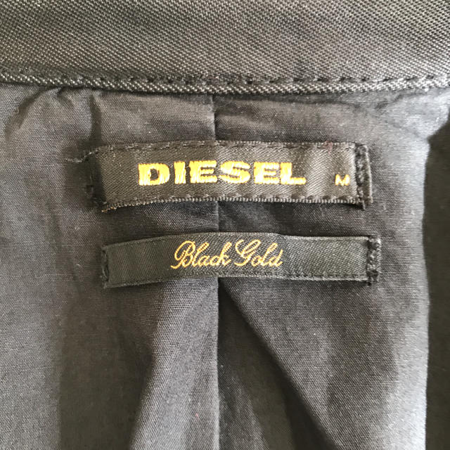 BLACK GOLD(ブラックゴールド)の【値下げ❗️】高級ライン DIESEL BLACK GOLD ダブルジャケット メンズのジャケット/アウター(ピーコート)の商品写真