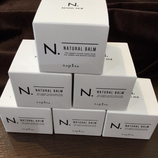 NAPUR(ナプラ)のナチュラルバーム 45g 6個セット コスメ/美容のヘアケア/スタイリング(ヘアワックス/ヘアクリーム)の商品写真