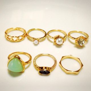 Ｒing7点セット(リング(指輪))