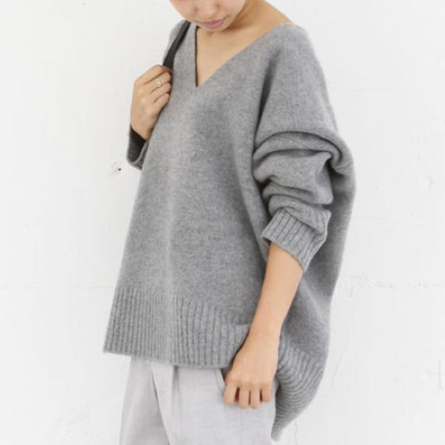 【16AW】Deuxieme Classe   Smooth Vネックニット