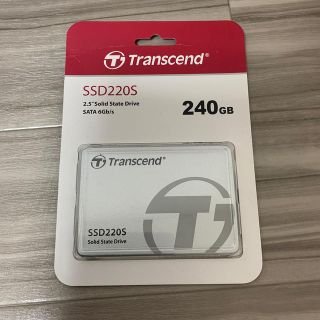 トランセンド(Transcend)のtranscend ssd 240GB(PCパーツ)