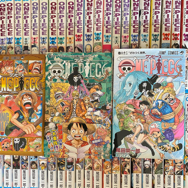 集英社(シュウエイシャ)のワンピース ONE PIECE全巻セット　0巻〜82巻 エンタメ/ホビーの漫画(少年漫画)の商品写真