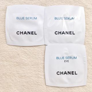 シャネル(CHANEL)のCHANEL ブルーセラム&ブルーセラム アイ サンプルセット 2種 3点(美容液)