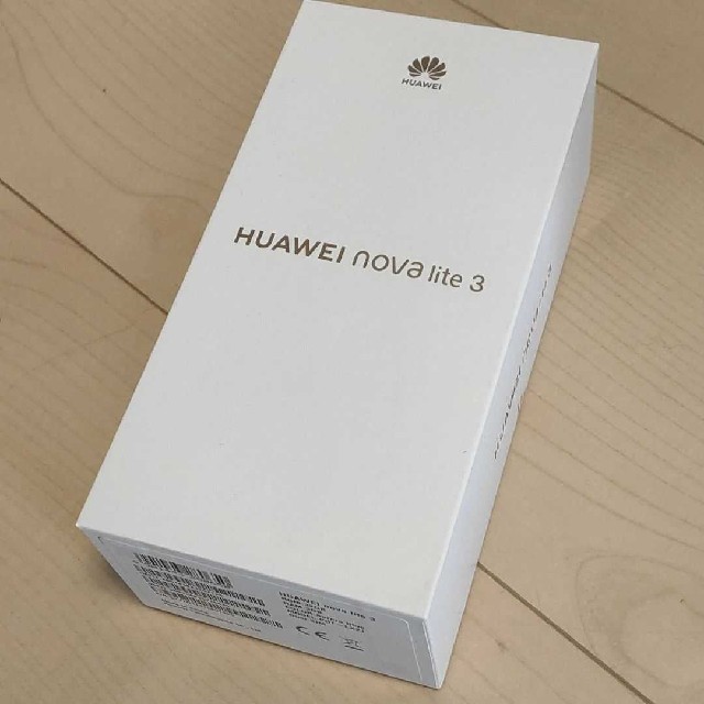 ほぼ新品 Huawei nova lite3+ オーロラブルー 128G