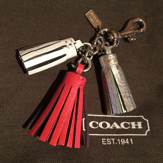 COACH(コーチ)の新品、未使用品❗️COACH タッセル　チャーム レディースのアクセサリー(チャーム)の商品写真
