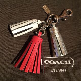 コーチ(COACH)の新品、未使用品❗️COACH タッセル　チャーム(チャーム)