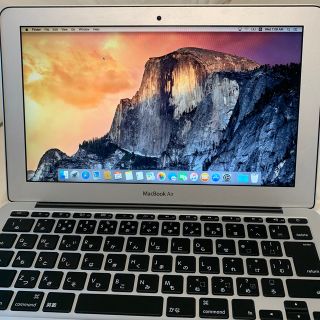 マック(Mac (Apple))のMacBook Air Early 2014 11インチ(ノートPC)