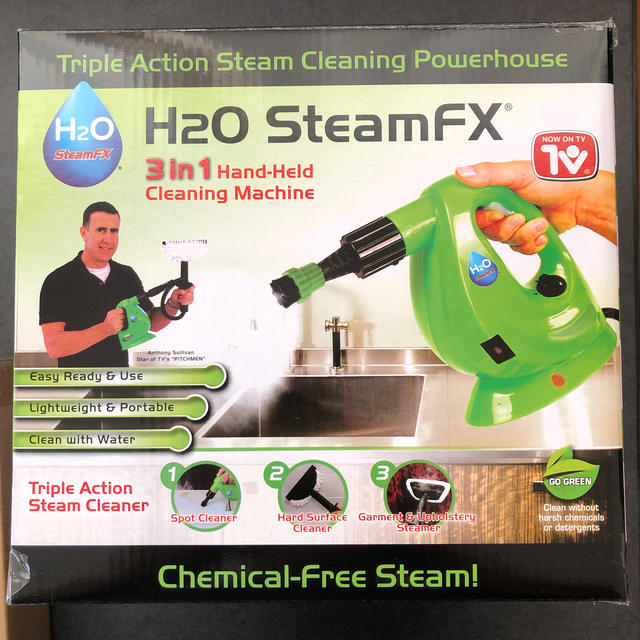 H2O SteamFX  スチームクリーナー（レッド）