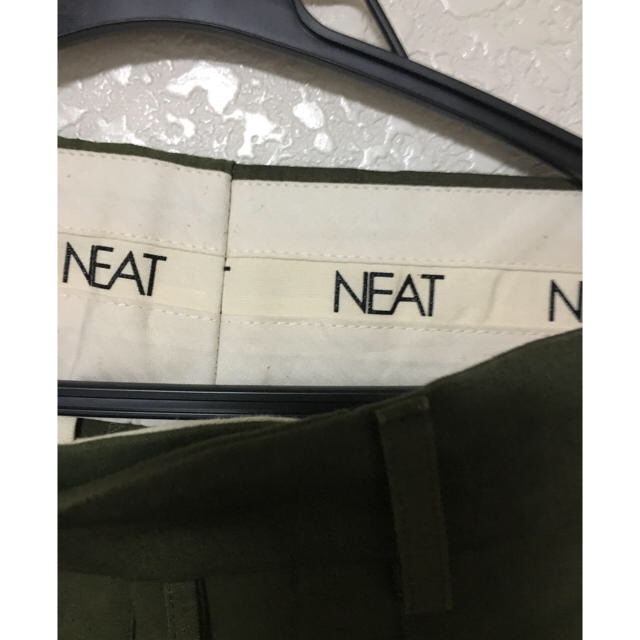 COMOLI(コモリ)のニート neat パンツ USテントクロス カーキ サイズ44 メンズのパンツ(スラックス)の商品写真