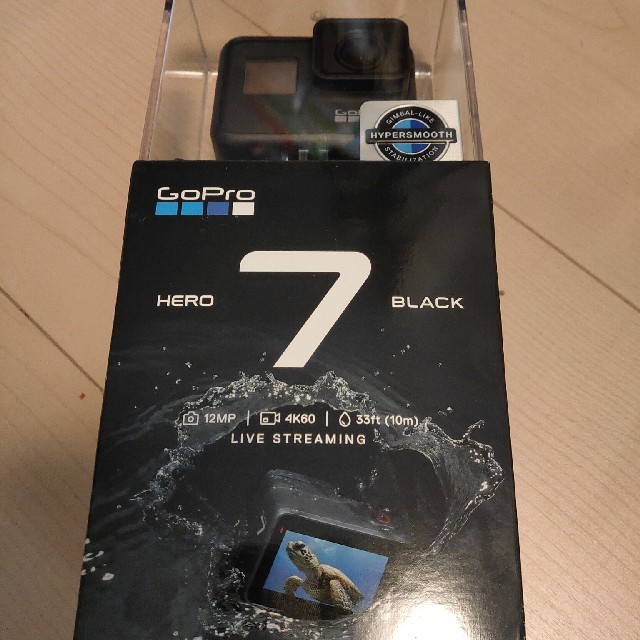 GoPro(ゴープロ)のGoPro HERO7 BLACK新品未開封 スマホ/家電/カメラのカメラ(ビデオカメラ)の商品写真