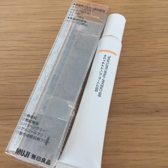 MUJI (無印良品)(ムジルシリョウヒン)のダッフィーさま☆無印良品 BBクリーム ピンクナチュラル 10g コスメ/美容のベースメイク/化粧品(BBクリーム)の商品写真