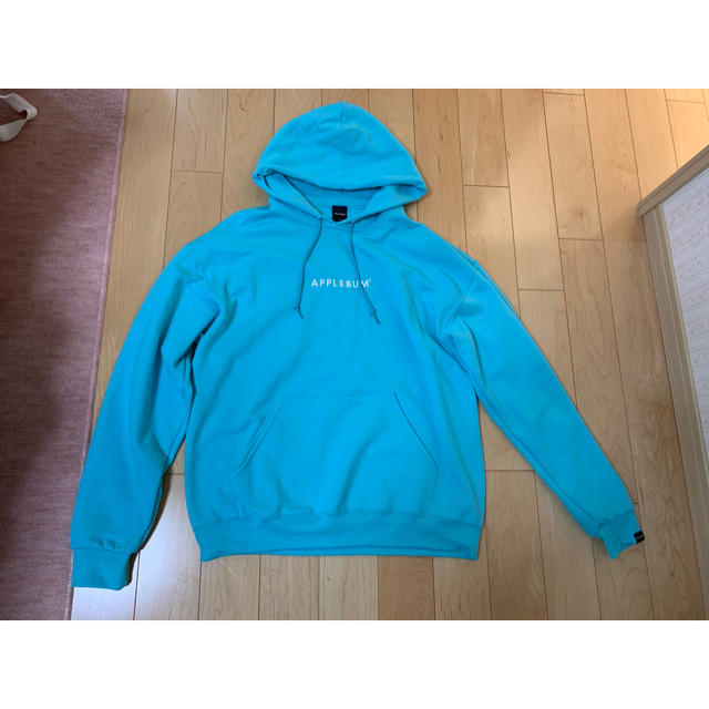 APPLEBUM(アップルバム)のApplebum neon sweat parka scuba blue Ｌ メンズのトップス(パーカー)の商品写真