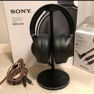 SONY - 美品 SONY MDR-Z1R ヘッドフォンリケーブル/スタンド付の通販