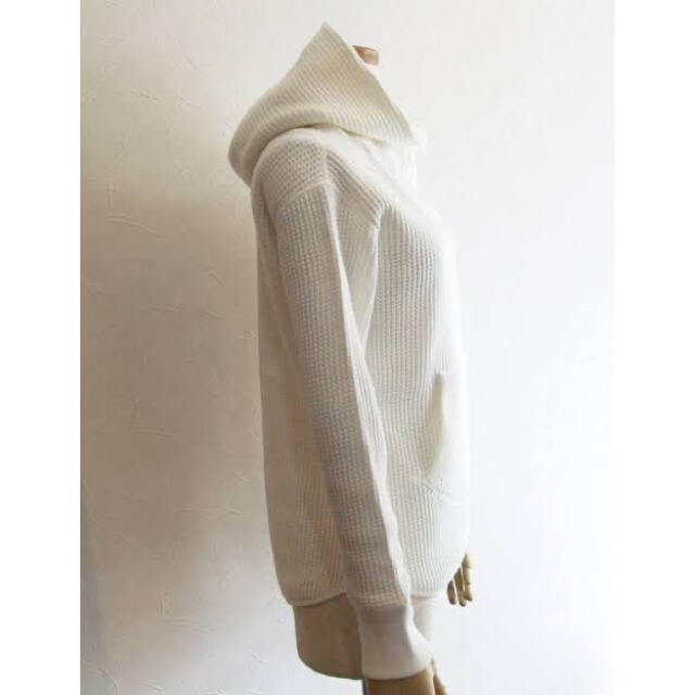 ▽美品▽Three Dots ワッフルパーカー - パーカー