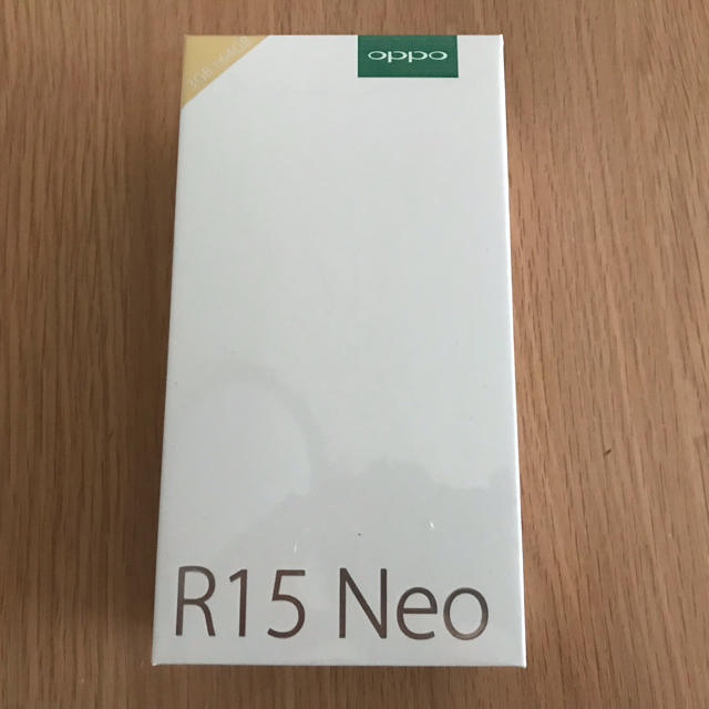 新品 OPPO R15 Neo simフリー