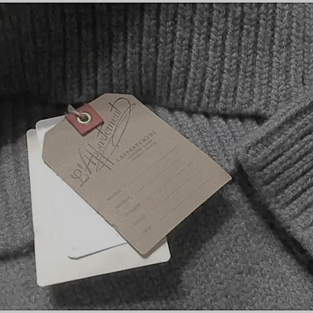 L'Appartement DEUXIEME CLASSE(アパルトモンドゥーズィエムクラス)のL'Appartement TURTLE NECK コクーンニット レディースのトップス(ニット/セーター)の商品写真