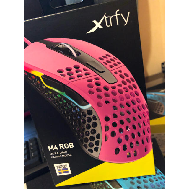 PC周辺機器xtrfy m4 pink エクストラファイ