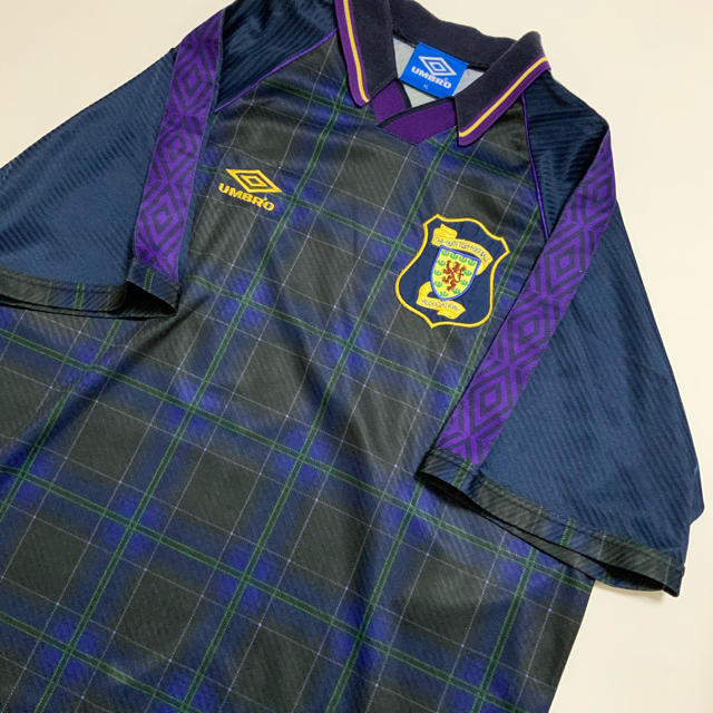 UMBRO - ◎UNBROスコットランド代表レアユニフォーム1994 made in UK